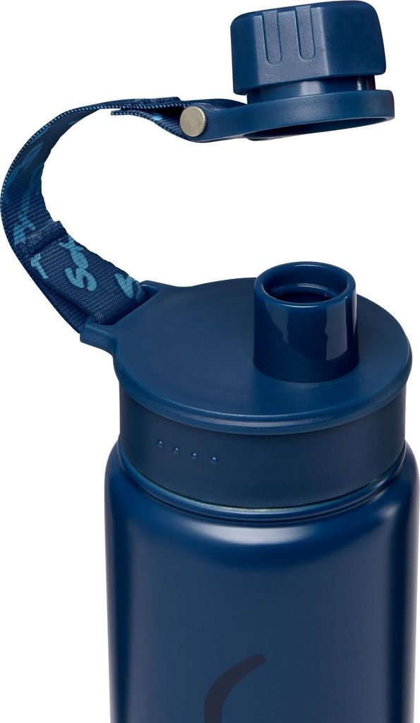 Satch Blue - Edelstahl Trinkflasche Produktbild 