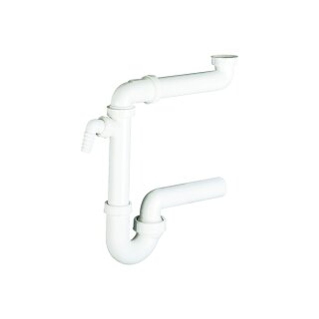 DALLMER 040220 Raumspar-Siphon 121 SL, 1 1/2"