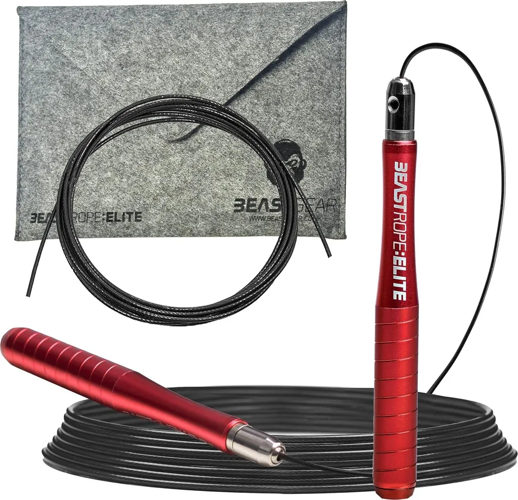 Beast Rope Elite - Corde à sauter en aluminium pour fitness intensif