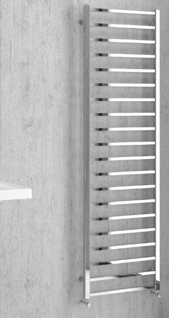 Vertikaler Design-Handtuchheizkörper KARNAK 50x100 cm in Chrom KARAG Ausführung: Chrom,