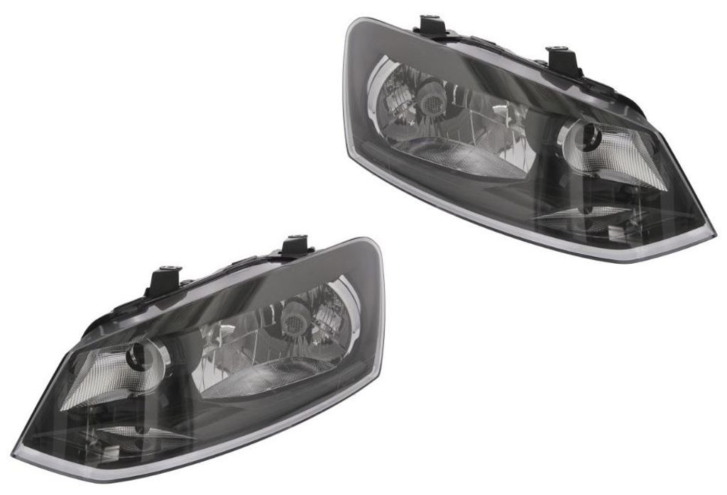 SET SCHEINWERFER Hauptscheinwerfer für VW POLO (6R), Produktbild 