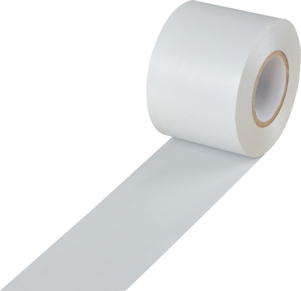 PVC Klebeband hellgrau für PVC-Ummantelung 50 mm x 25 m Produktbild 