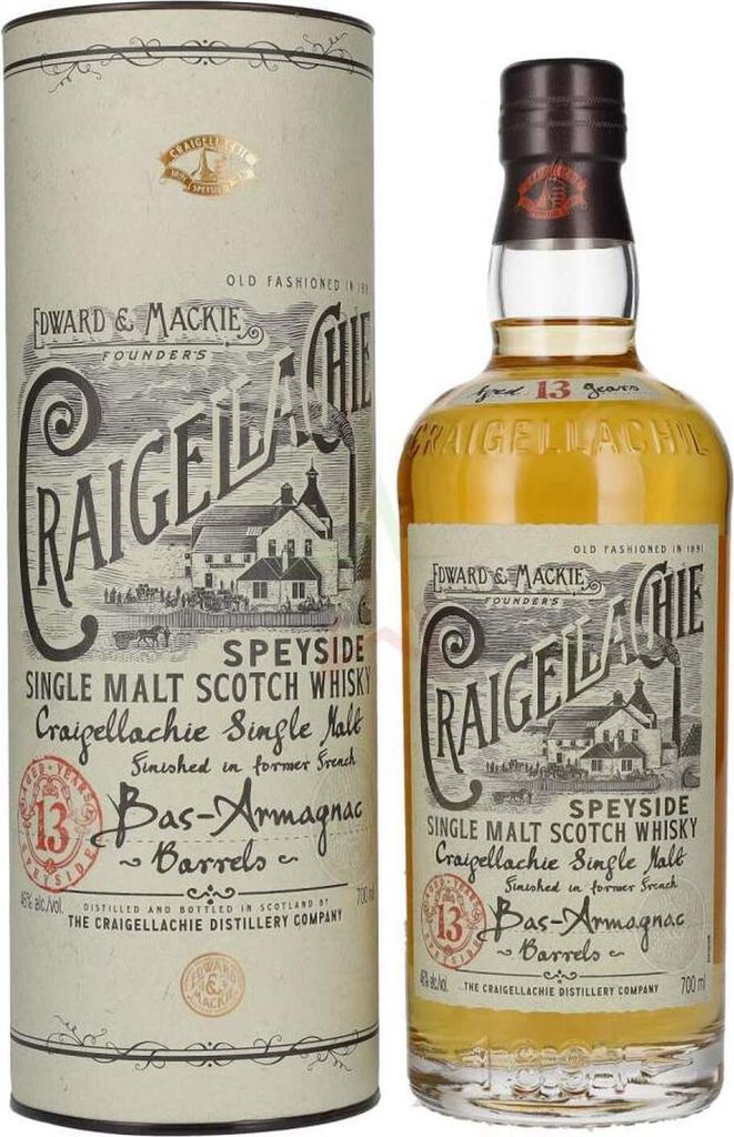 Craigellachie 13 Jahre - Armagnac Finish - Speyside Single Malt Scotch Whisky