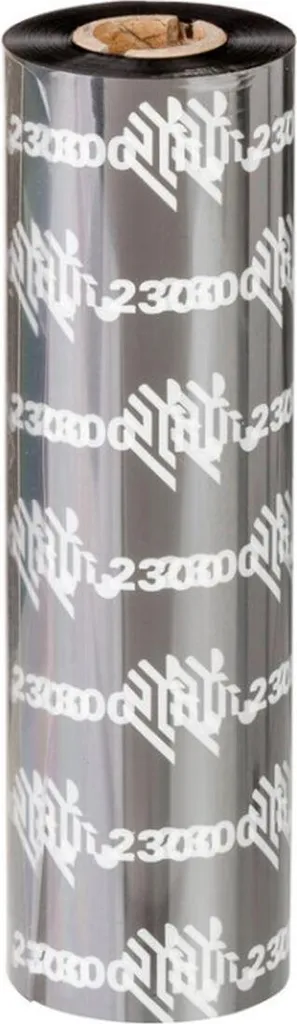 Ruban Cire Zebra 2300 Wax Noir 83mm x 300m Haute Performance ZipShip