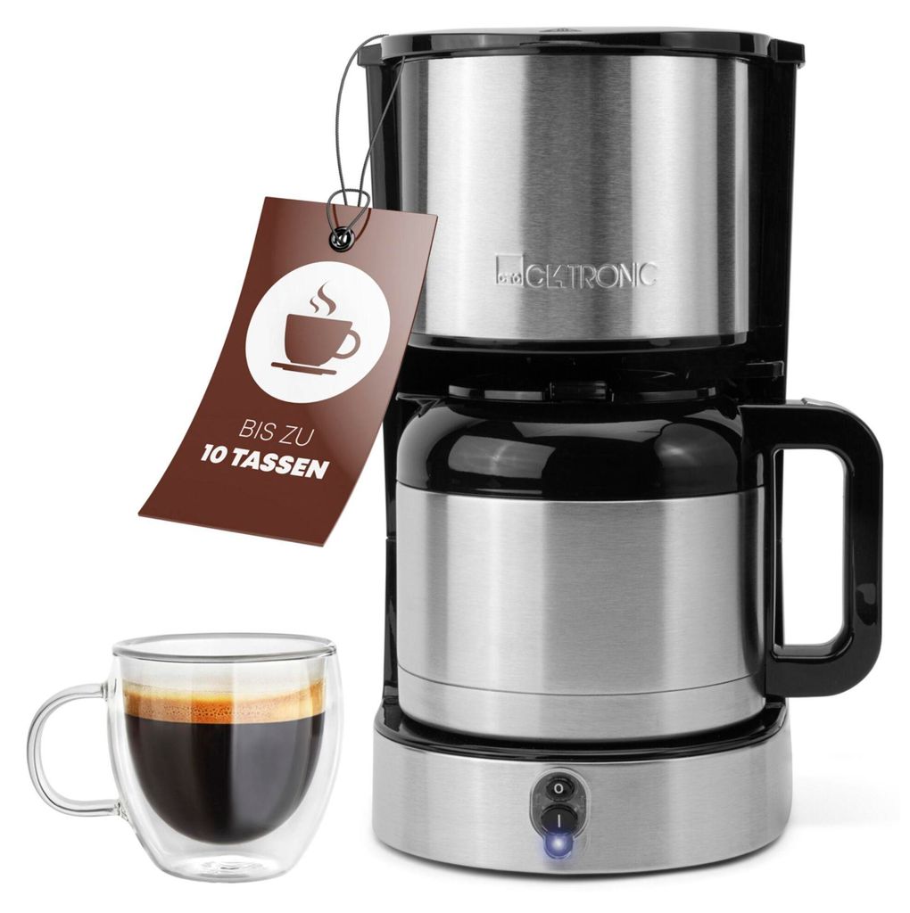 Clatronic KA 3805 Kaffeeautomat 10 Tassen Produktbild 