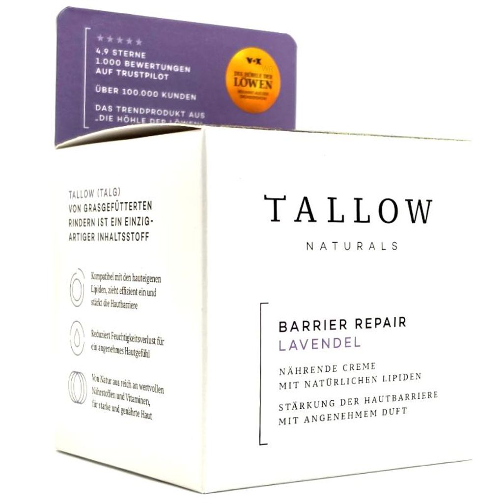 Tallow Naturals - Soin réparateur protecteur à la lavande Image du produit 