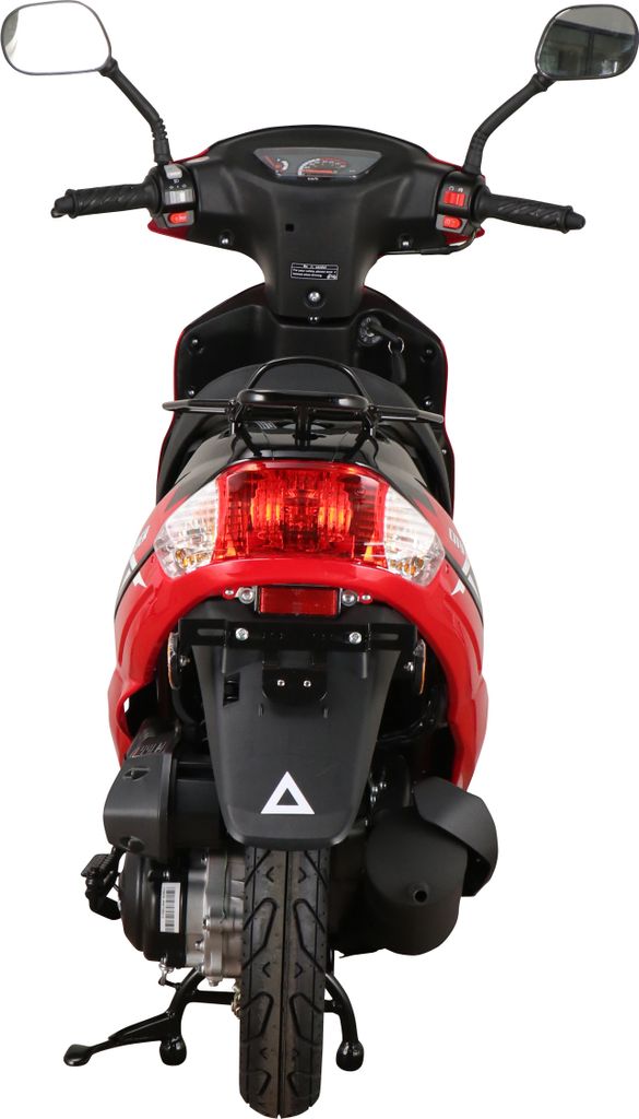 Mofaroller CityLeader 50 ccm 25 kmh EURO 5 rot Produktbild 9