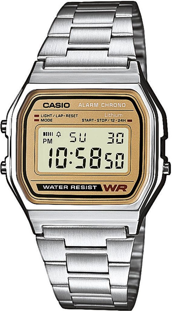 Casio Collection Retro Armbanduhr unie A158WEA Image du produit 
