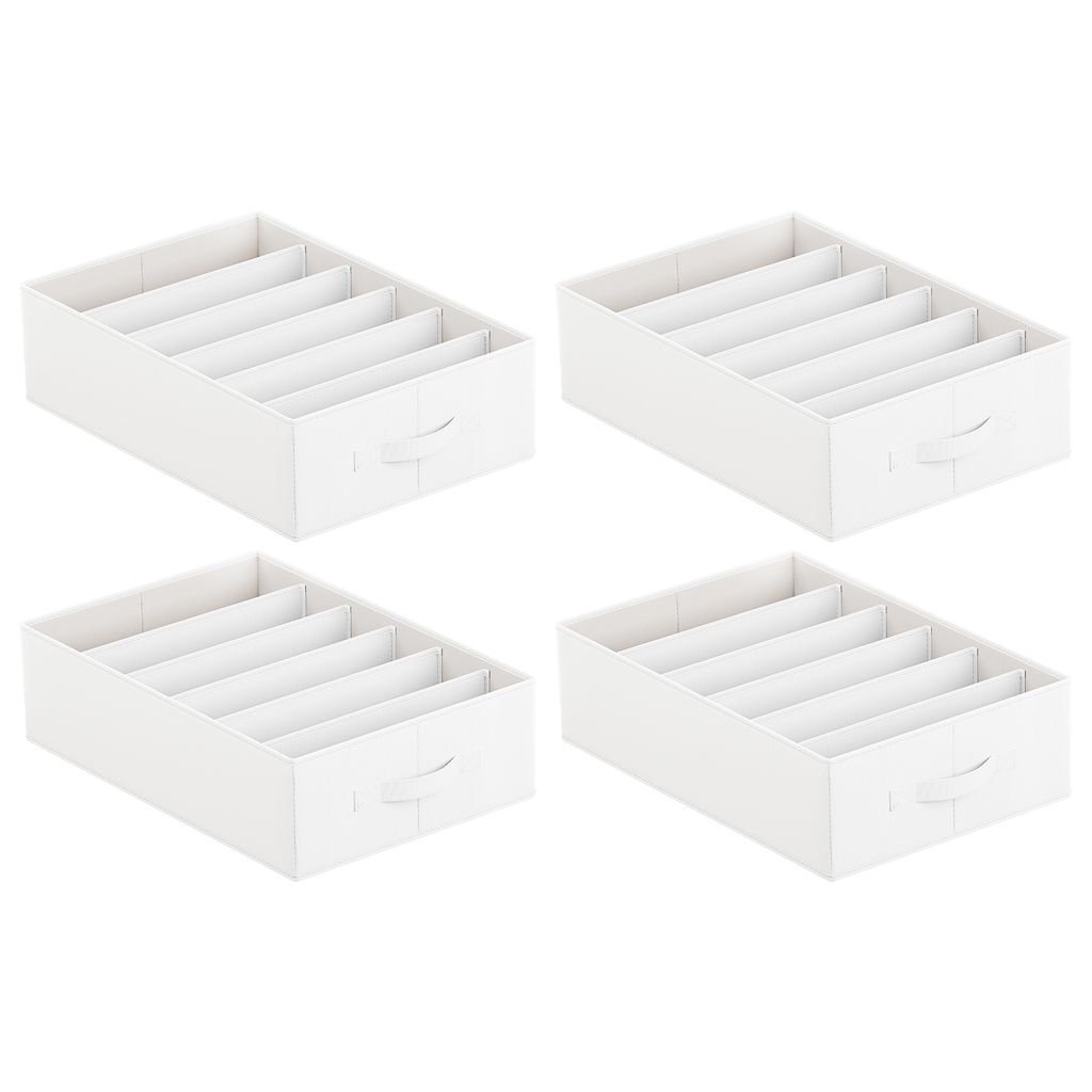 SONGMICS Kleiderschrank-Organizer 4er Set, Aufbewahrungsbox Produktbild 3