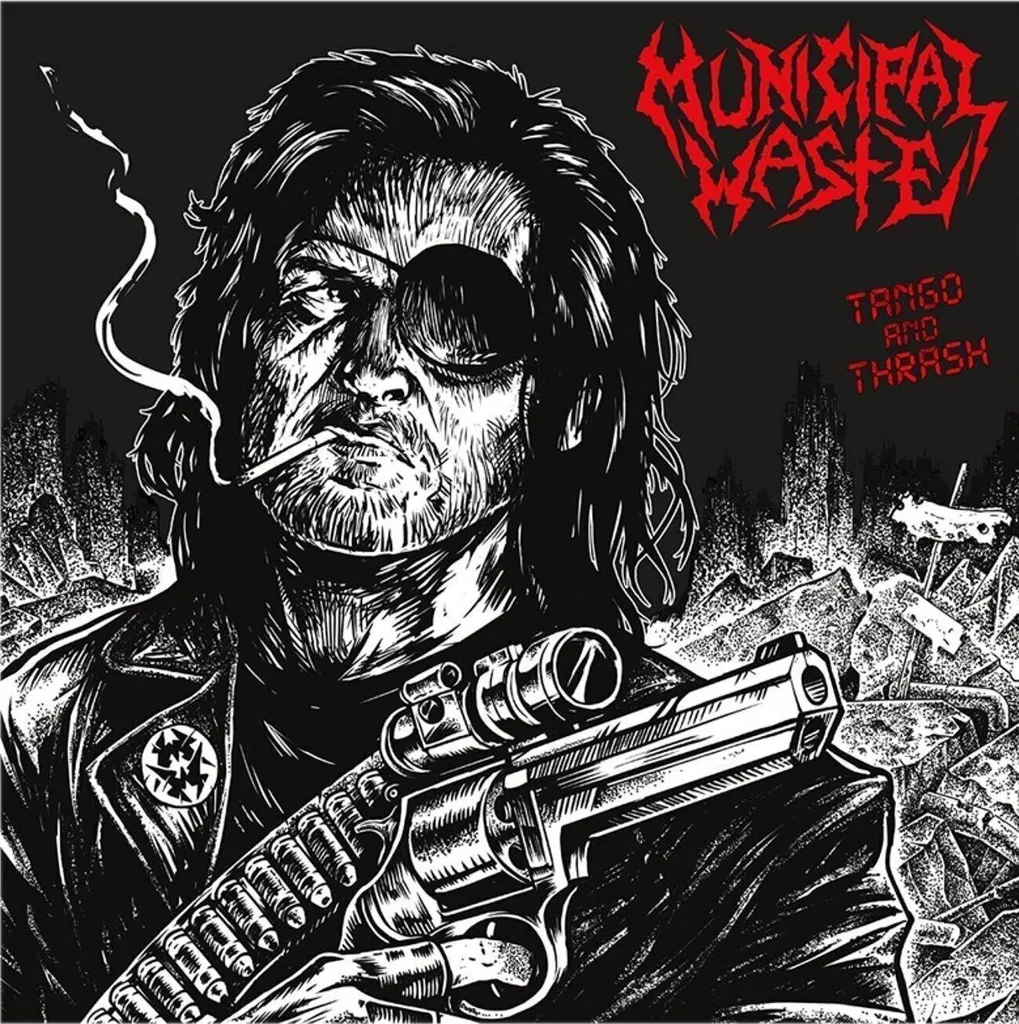 Vinyle Municipal Waste Tango Thrash Album Musique Rouge Collector