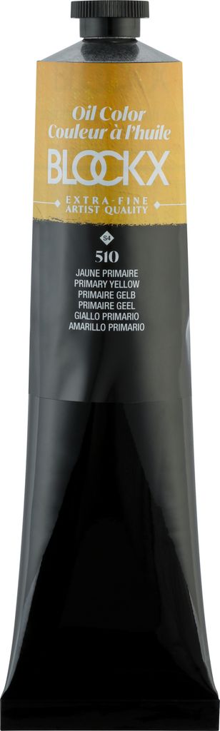 Blockx Ölfarbe, Primärgelb - Tube 200ml - Primärgelb 216510BXC