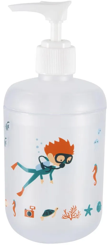Distributeur de savon pour enfants avec pompe incassable format 250 ml