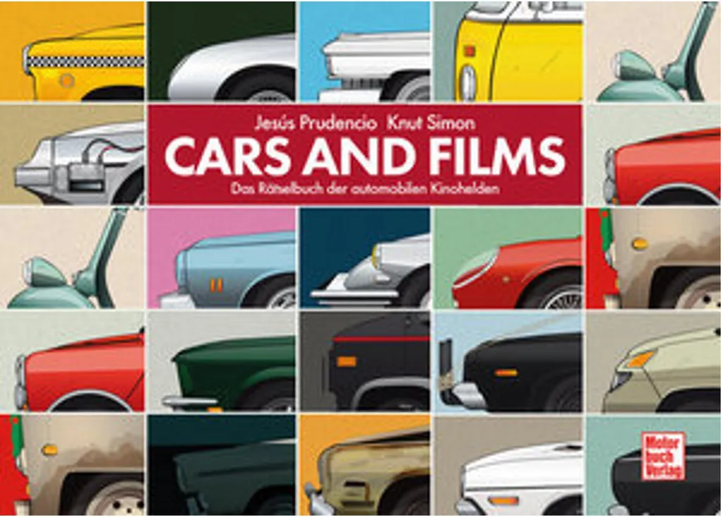 Poster Voiture de Cinéma Cars and Films - Décoration Murale Graphique