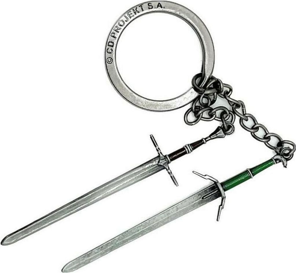 Cenega The Witcher 3 Geralt Two Swords Keychain, Sammelfigur, Videospiel