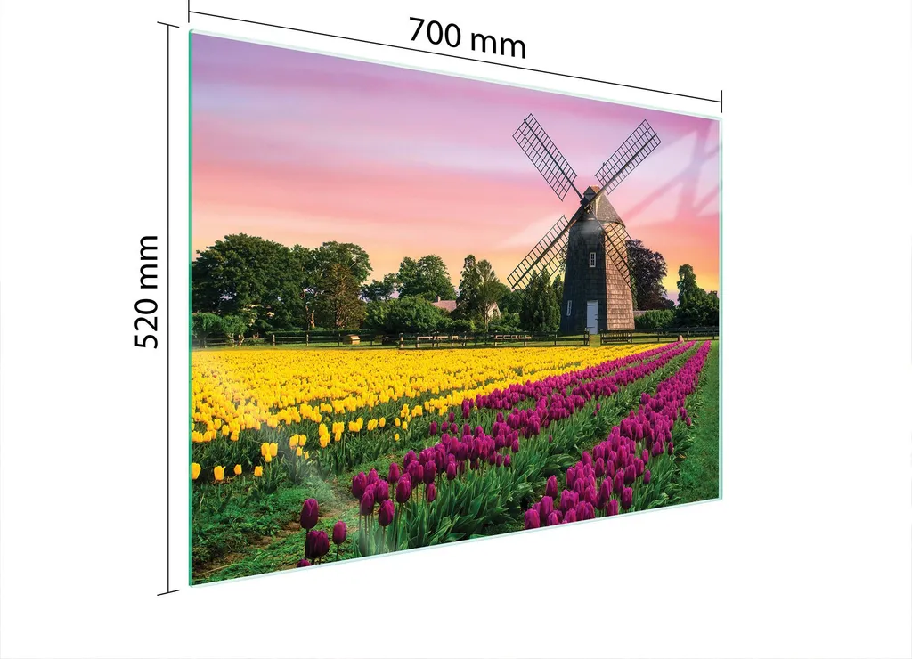 Coprifornelli in Vetro 70x52 Meadow: Arredamento e Protezione Levi