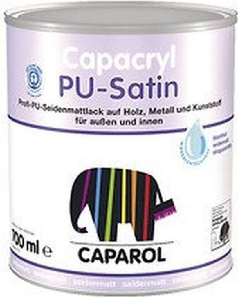 Capacryl PolyurethanSatin, 2,5 l  Weiß Produktbild 