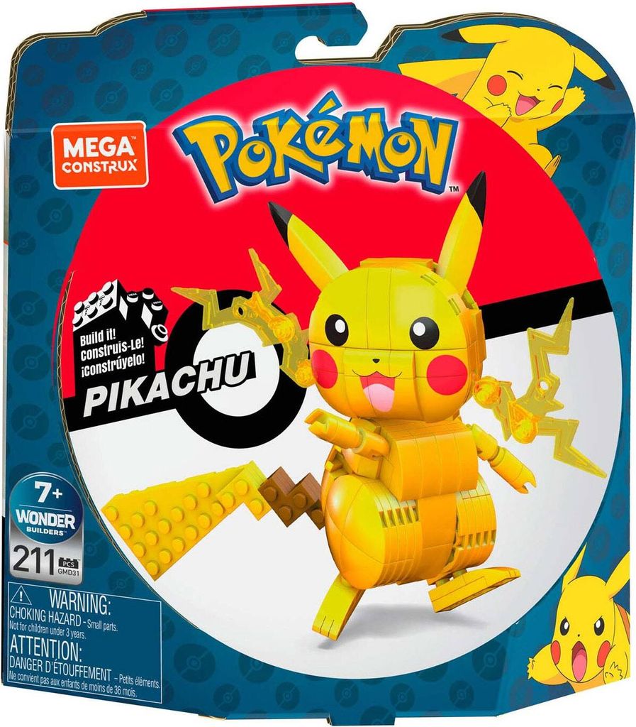 Mattel GMD31 Mega Construx Pokémon Pikachu Obrázek produktu 18