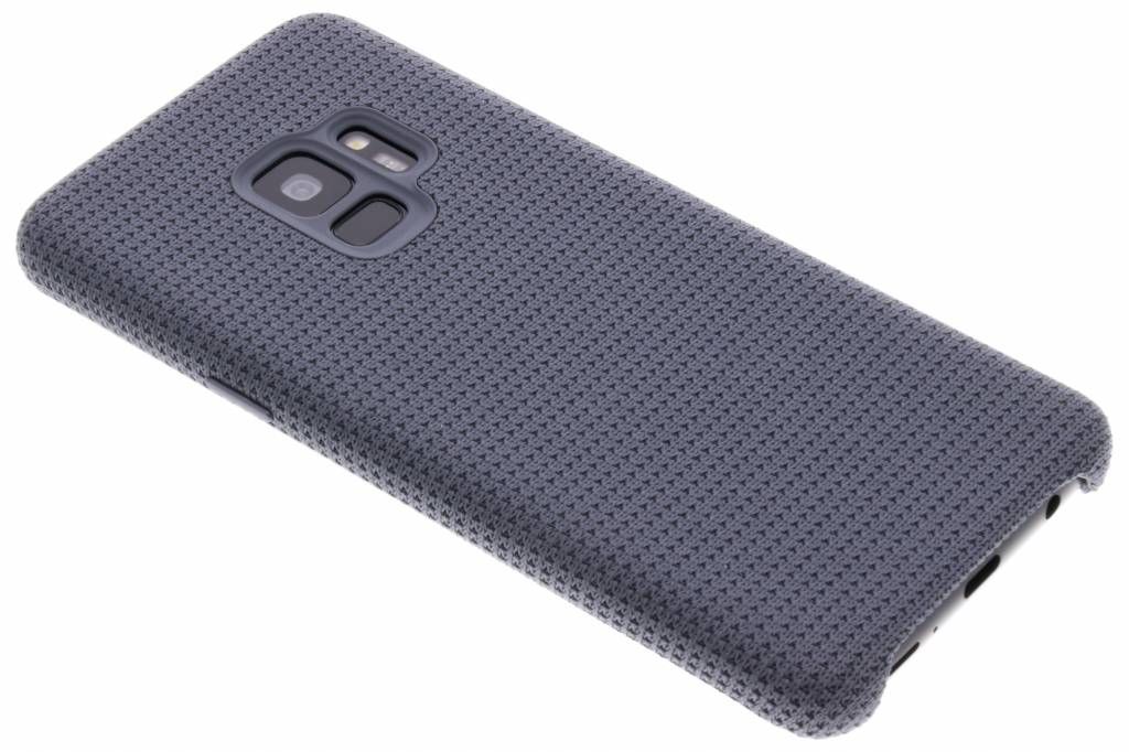 A gray phone case is shown from a diagonal angle on a white background.