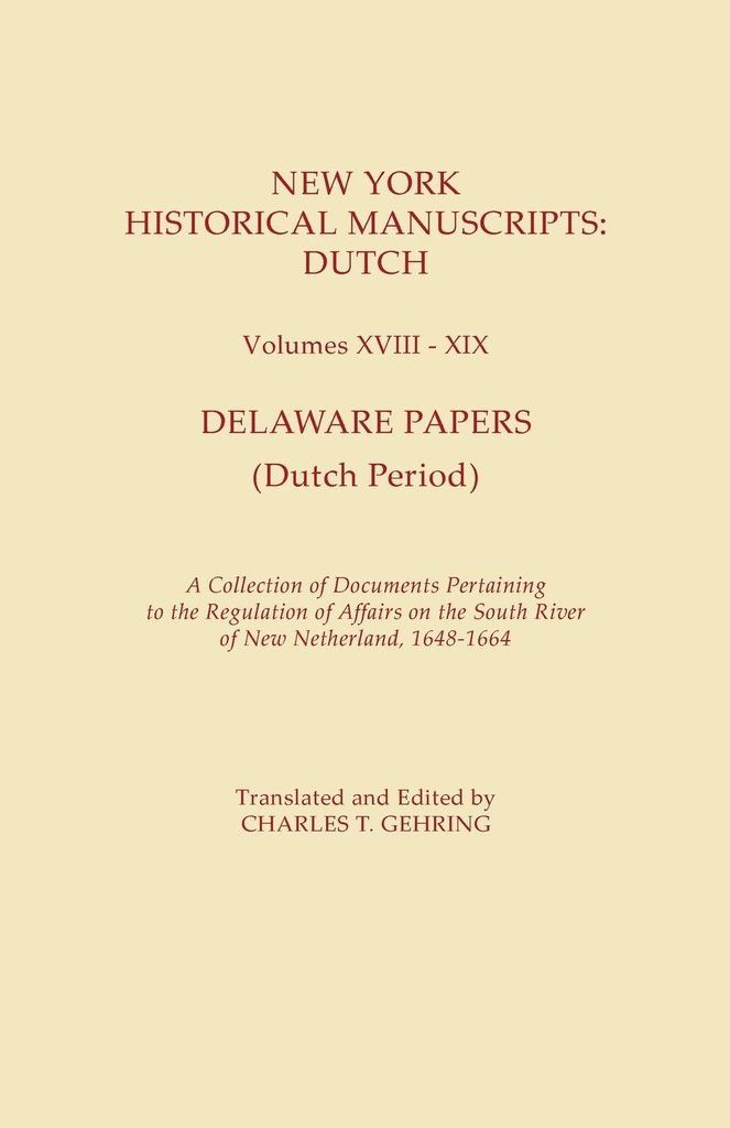 New York Historical Manuscripts