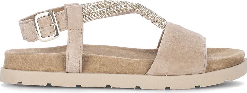 Gabor 4.601.14_8, Sandaletten in Beige für Damen, Größe 41