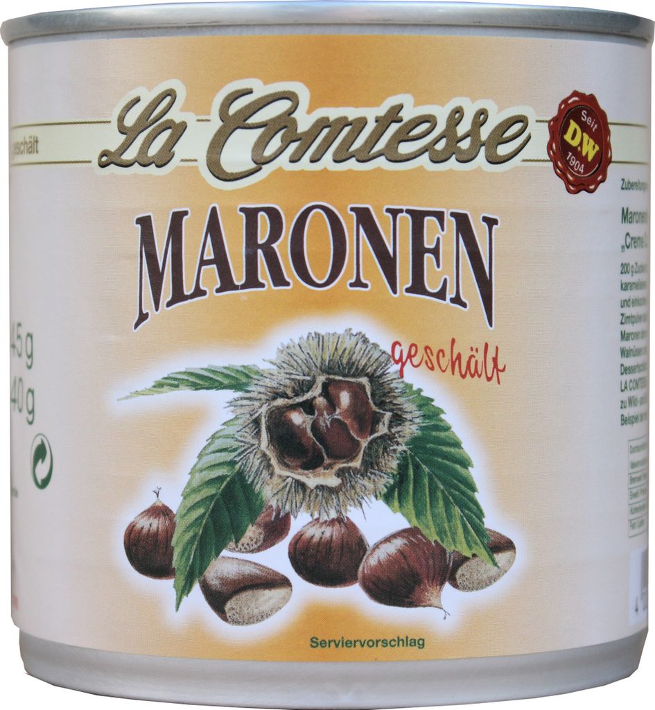 La Comtesse kasztany francuskie w całości Zdjęcie produktu 