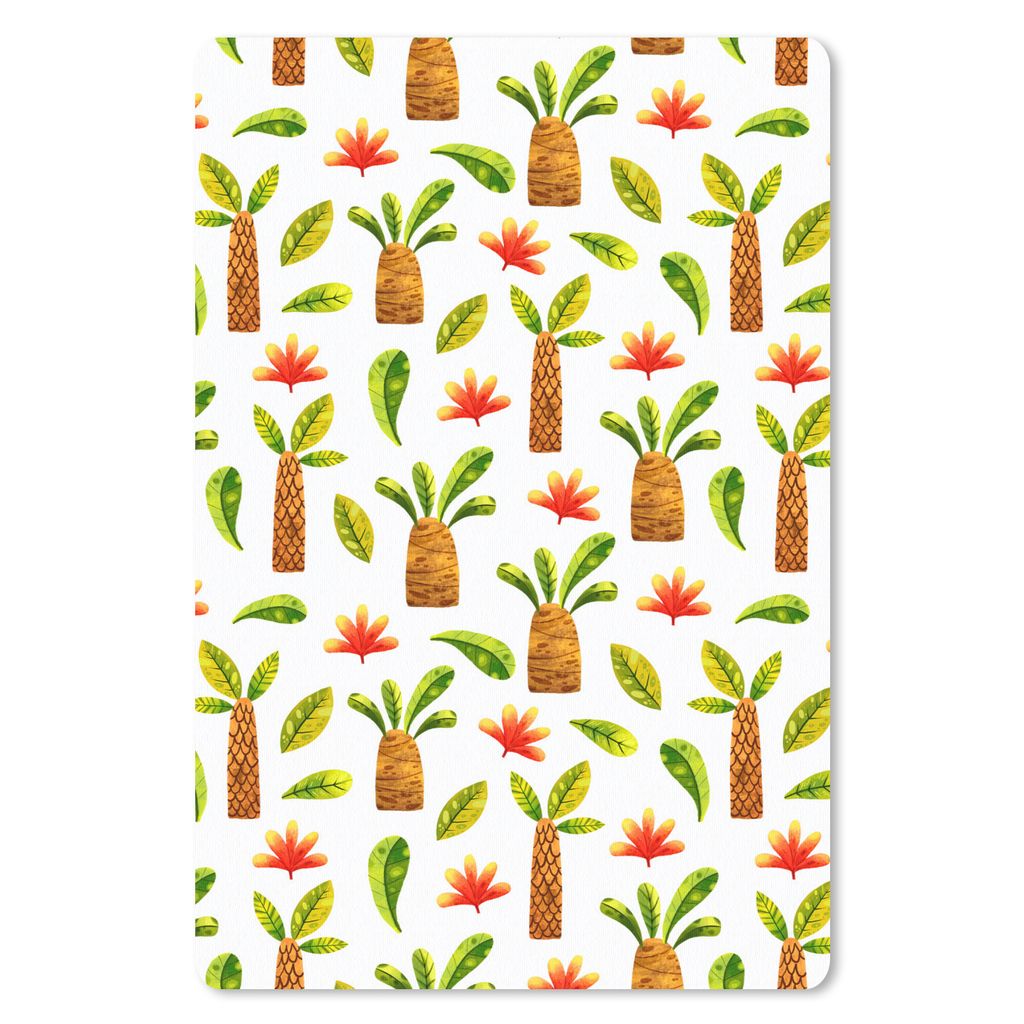 MuchoWow® Mauspad Mousepad Dschungel - Palme - Blätter Produktbild 
