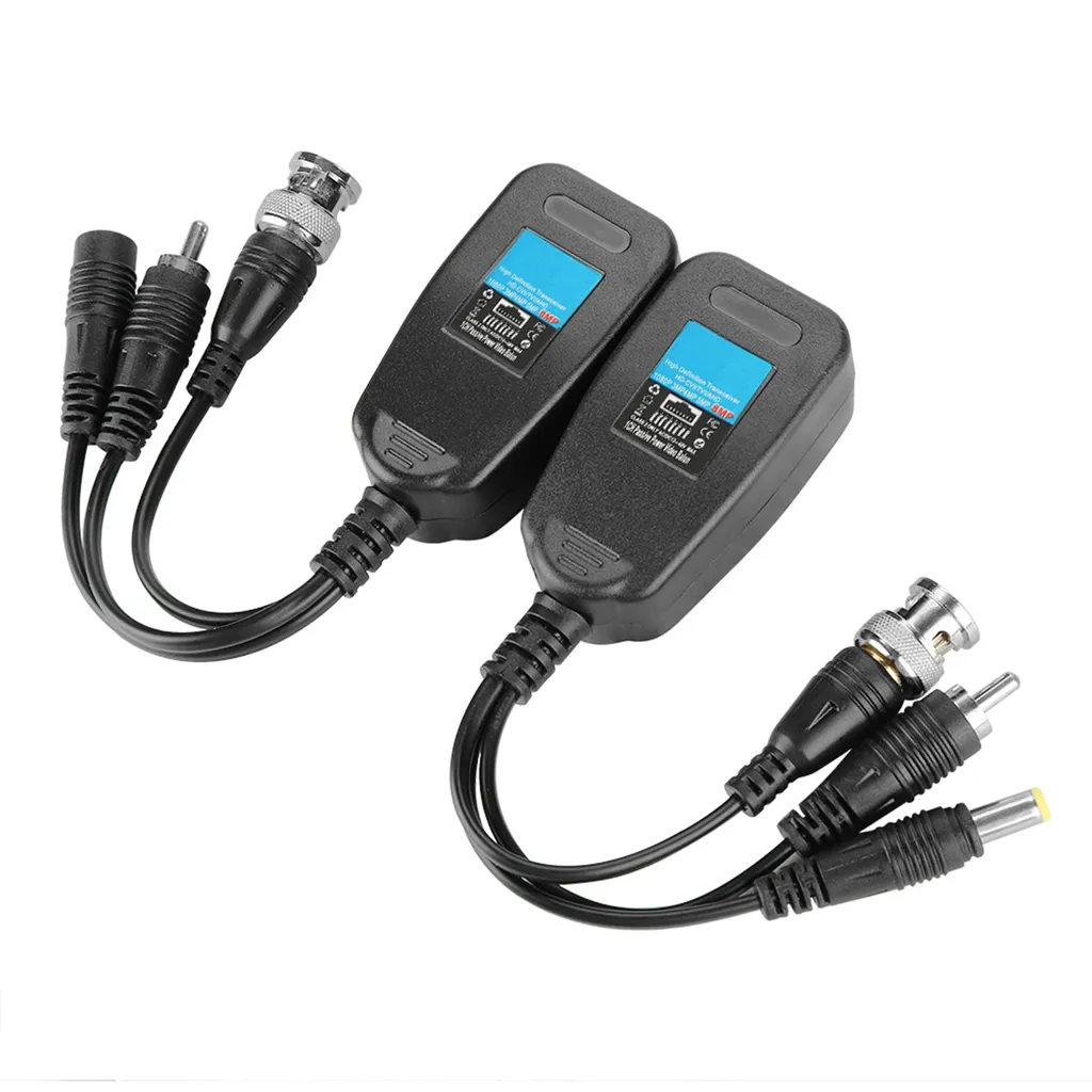 Ricetrasmettitore Balun Video Audio Potenza HD: Kit Sorveglianza Professionale