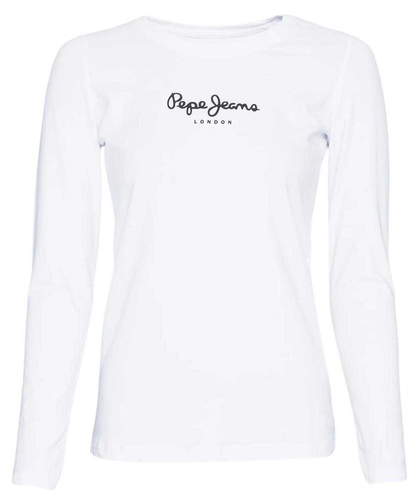 Pepe Jeans - "New Virginia" T-Shirt für Damen, Schmal NA276 (XXS) (Weiß)