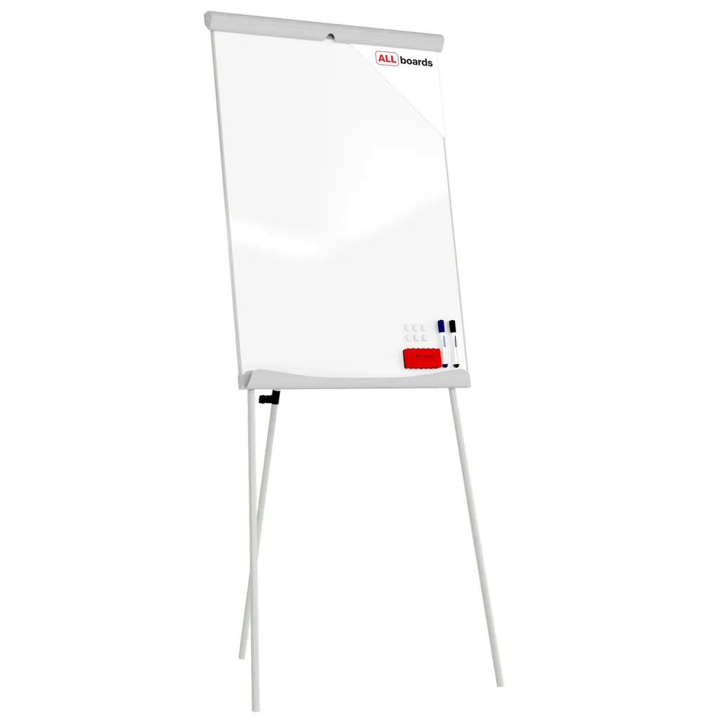 Lavagna a fogli mobili magnetica cancellabile a secco 100x70 cm