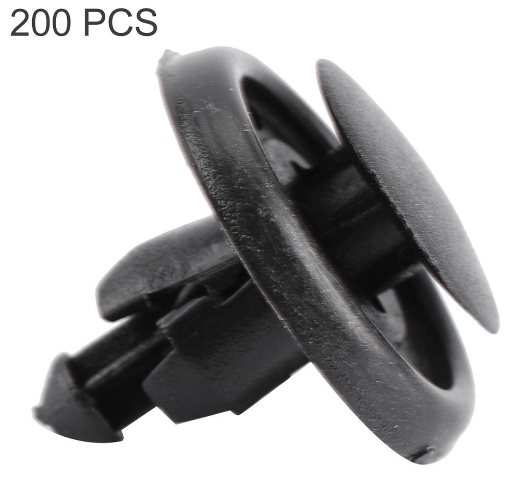 Push-Typ Haubenstoßstange Kotflügel Liner Fastener Retainer Clips für Toyota 90467-07166 (200 Stück)