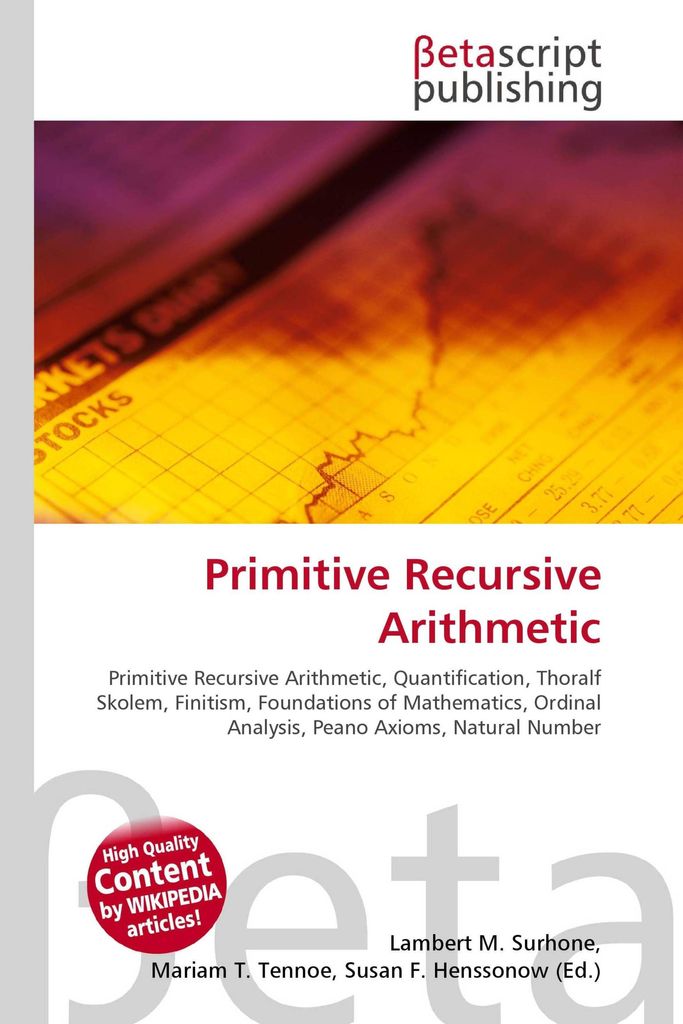 Primitive Recursive Arithmetic