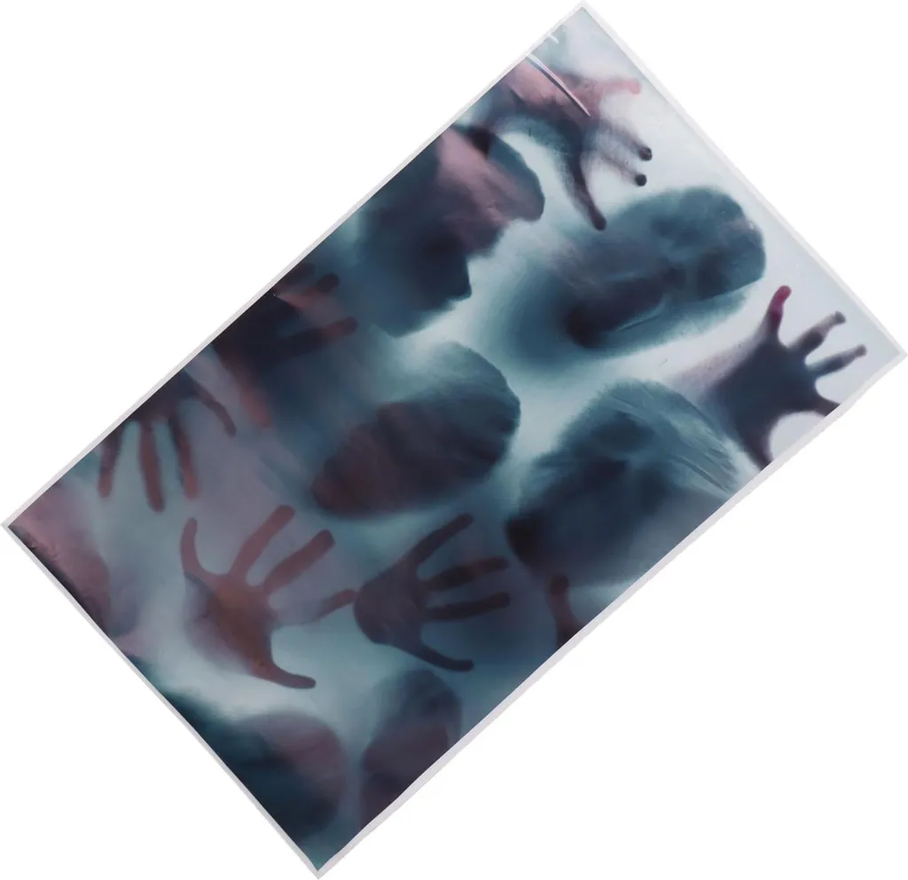 Autocollant de Fenêtre Halloween en PVC Effrayant Décoration XL Murale