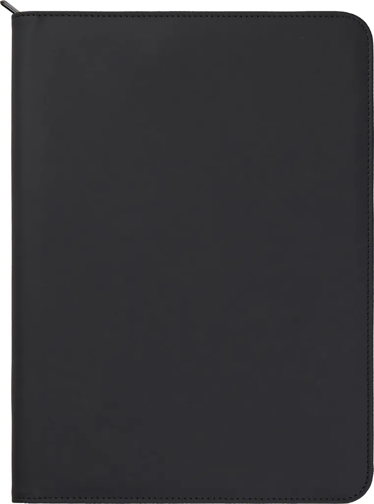 Organiseur Baltimore A4 noir Vinga XD487 en cuir synthétique robuste
