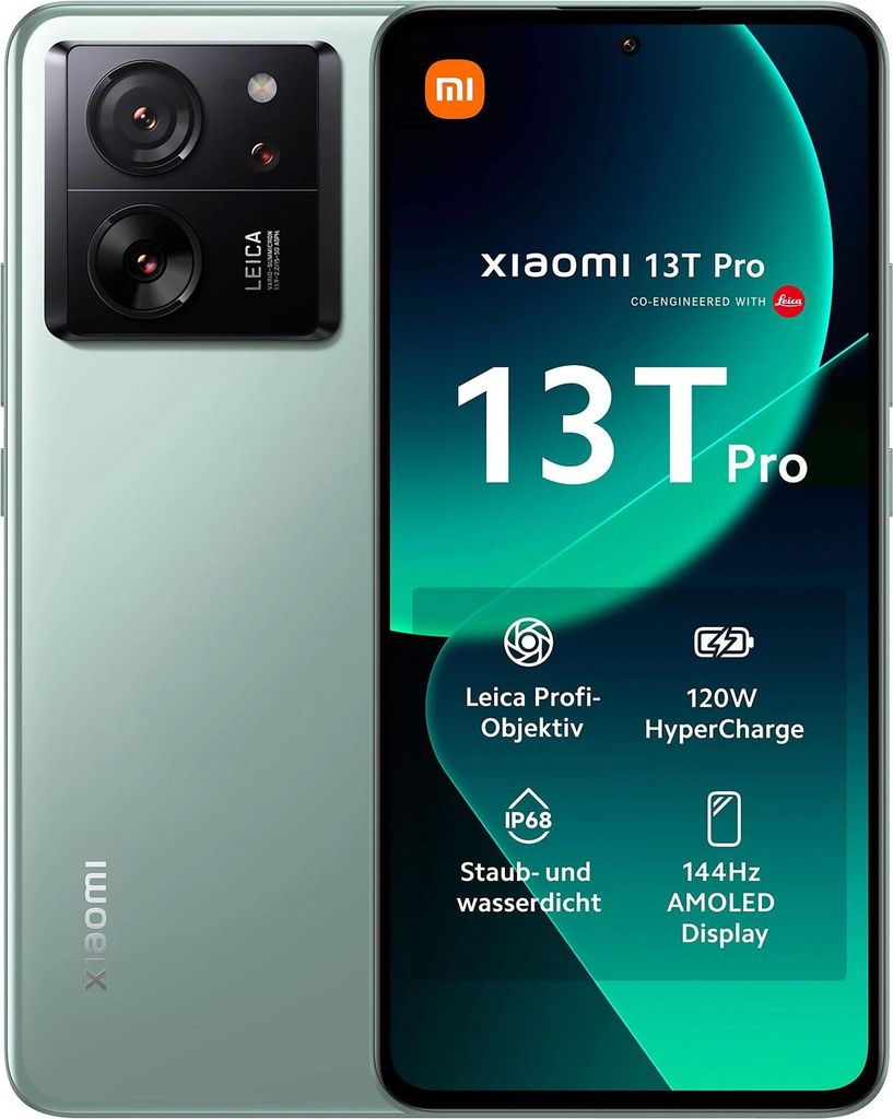 Xiaomi 13T Pro 5G 512 GB / 12 GB - Smartphone - meadow green