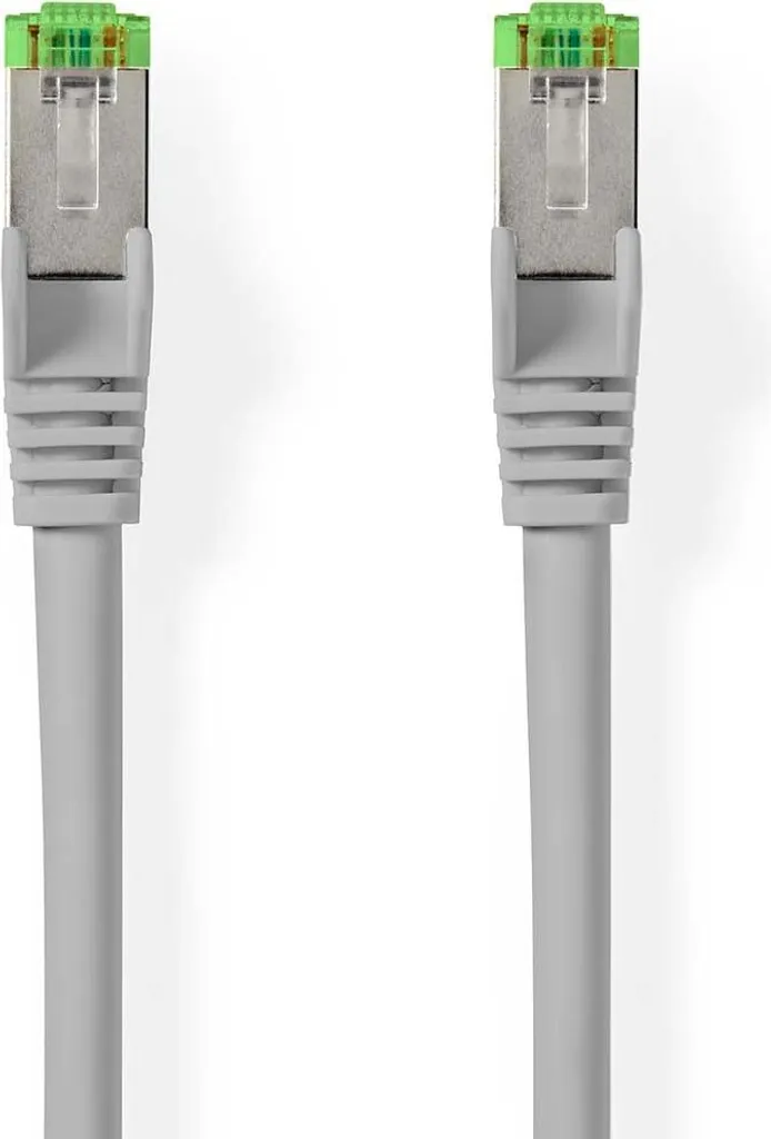 Cavo di rete Cat 8.1 | S / FTP | RJ45 maschio | RJ45 maschio | 20.0 m | Tondo | LSZH | Grigio | Label