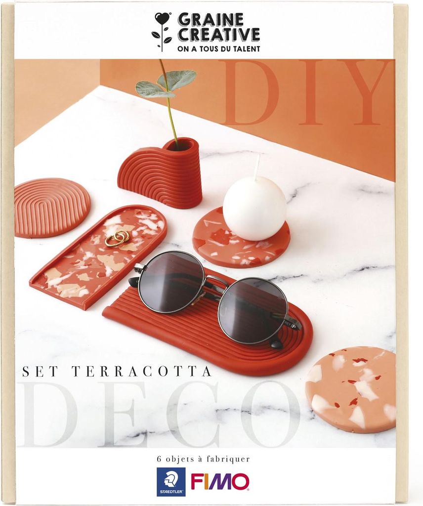 Fimo Knetset Home Deco Terrakotta Design - Kreativset Erwachsene