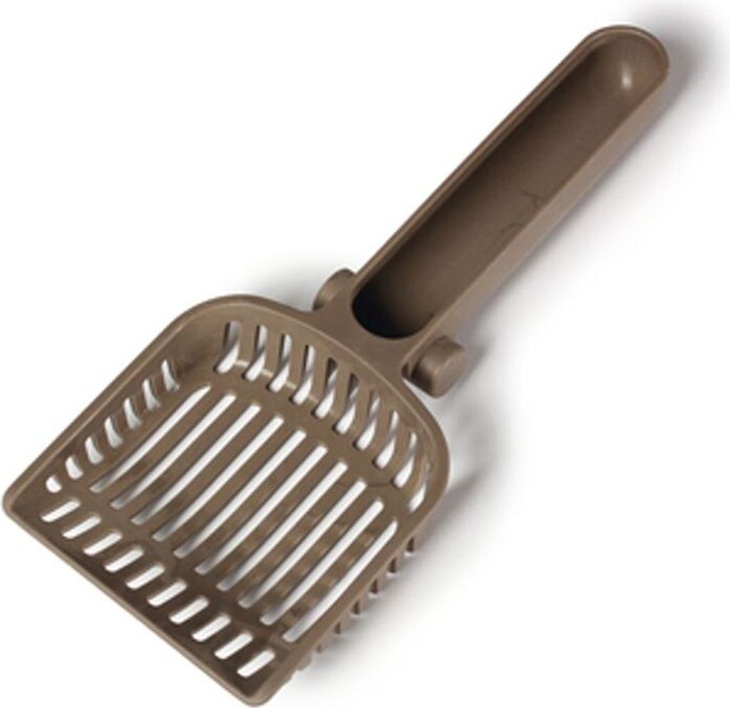 Eco-Friendly Curver Schaufel mokka für Katzentoilette 400461, 400462