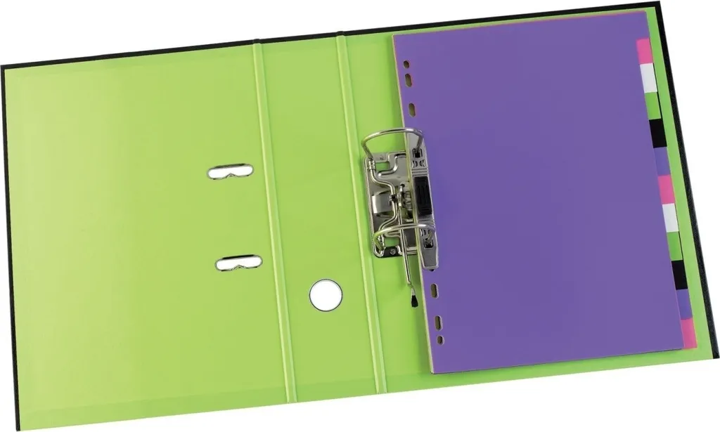 Classeur à Levier A4 Dos 80mm OXFORD myColour Carton Rigide Pack de 10
