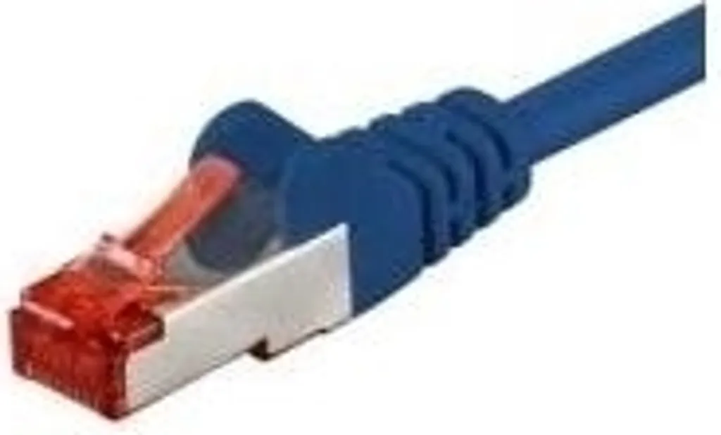 Goobay Cavo patch CAT 6 S/FTP (PiMF), blu - 10