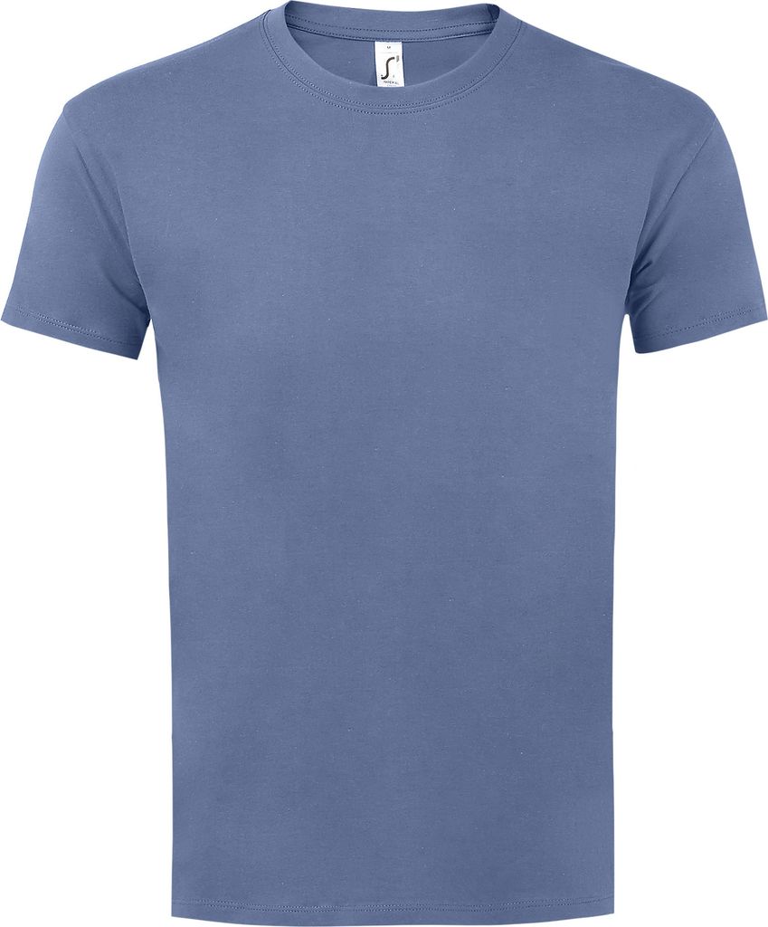 SOLS Imperial Herren T-Shirt, Kurzarm PC290 (M) (Blau)