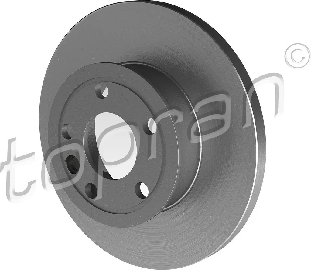 Solution anti-vibration : Disque de frein TOPRAN 104 088 pour train avant T4