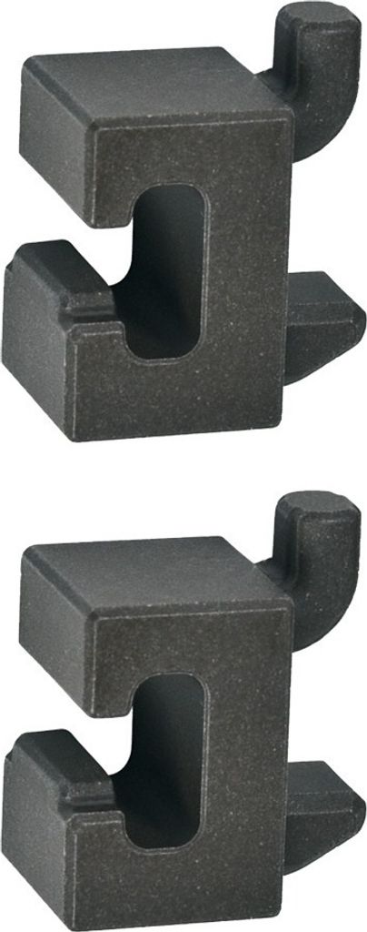 easyPART passend für 00637443 BOSCH 2 x Buchse Hülsen Keramikhalter Halter vorne Zubehörhaltegitter Herd Backofen Siemens 637443