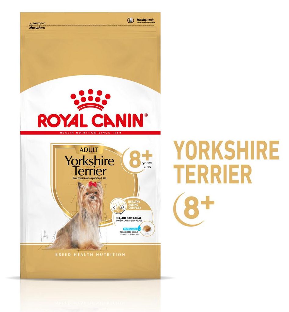 Royal Canin Yorkshire Aging 8+ - sucha karma dla starszych Zdjęcie produktu 
