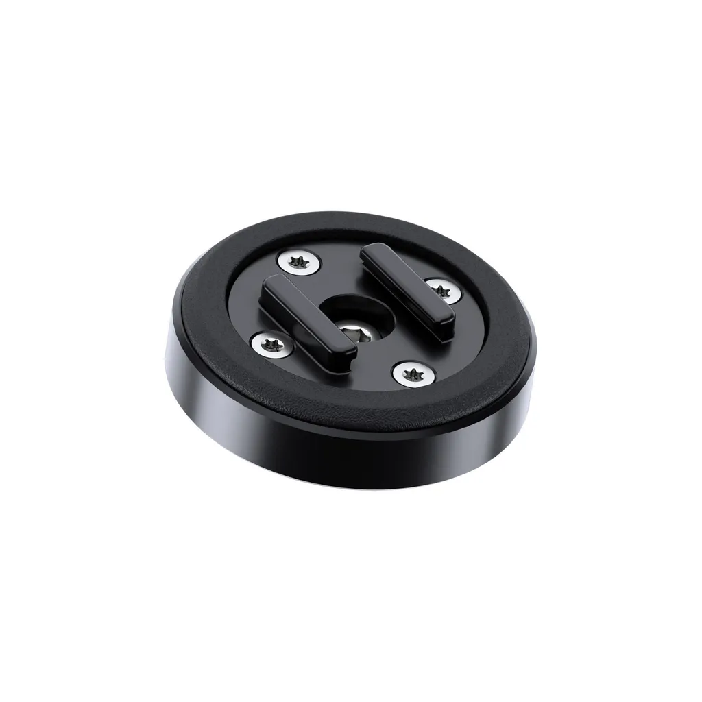 Module SP Connect Anti-Vibration en Aluminium Noir avec Amorti Élastomère