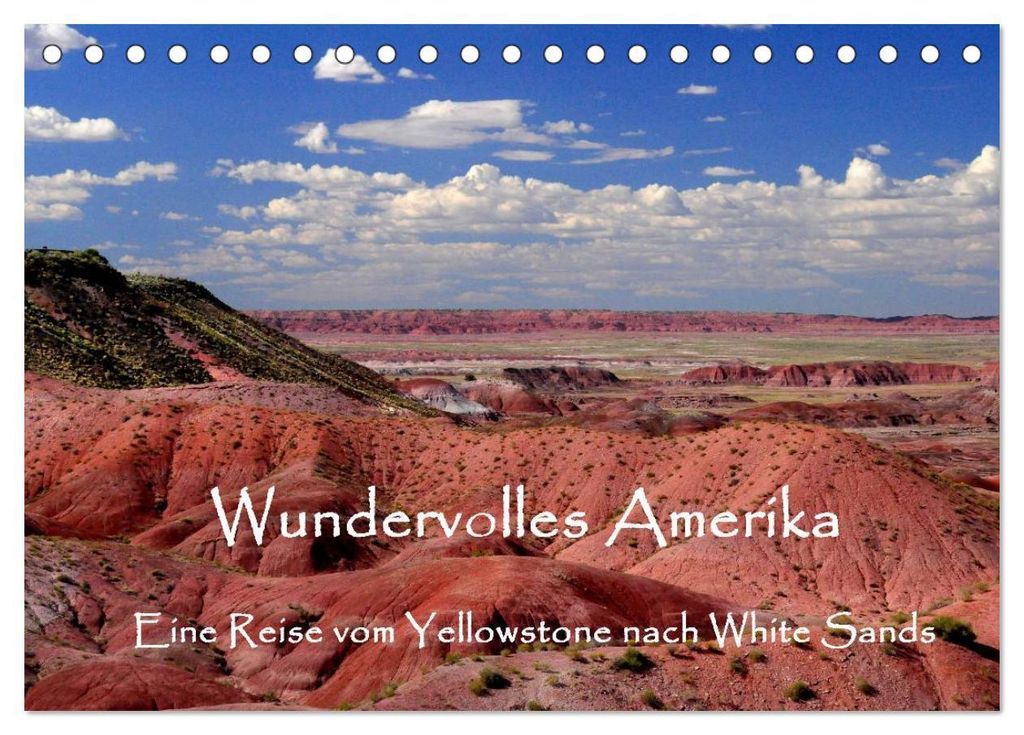 Wundervolles Amerika (Tischkalender 2027 DIN A5 quer), CALVENDO Monatskalender