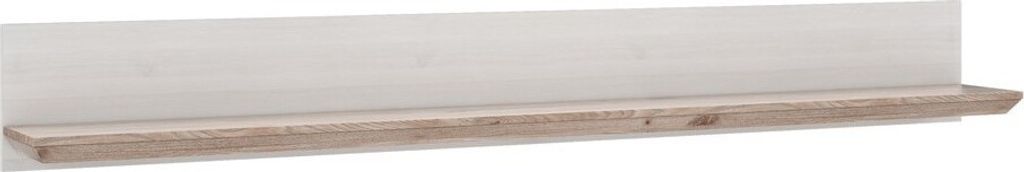 Furniture24 Hängeregal Wandboard Wandregal 205 cm Iloppa TIQB02