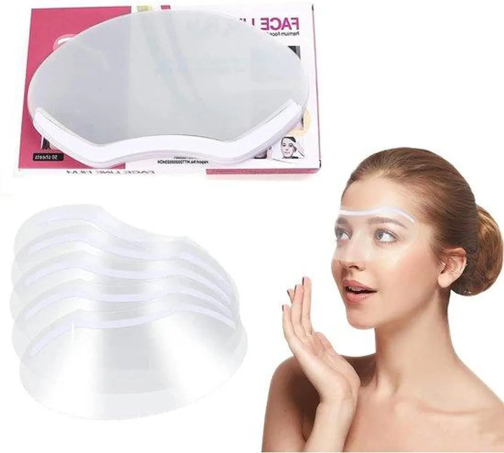 Masque de protection visière coiffeur transparente souple - Lot de 50