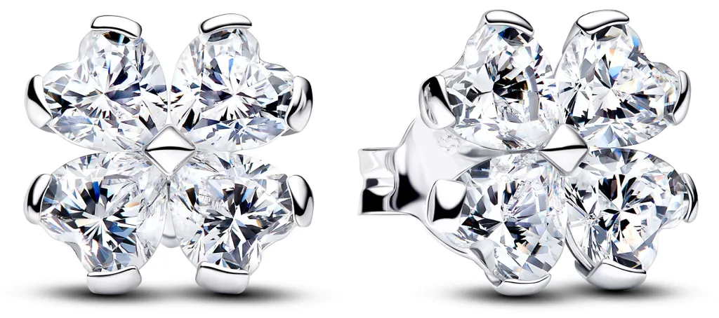 Boucles Trèfle Pandora Argent 294500C01 : Confort et Style Anti-Ternes