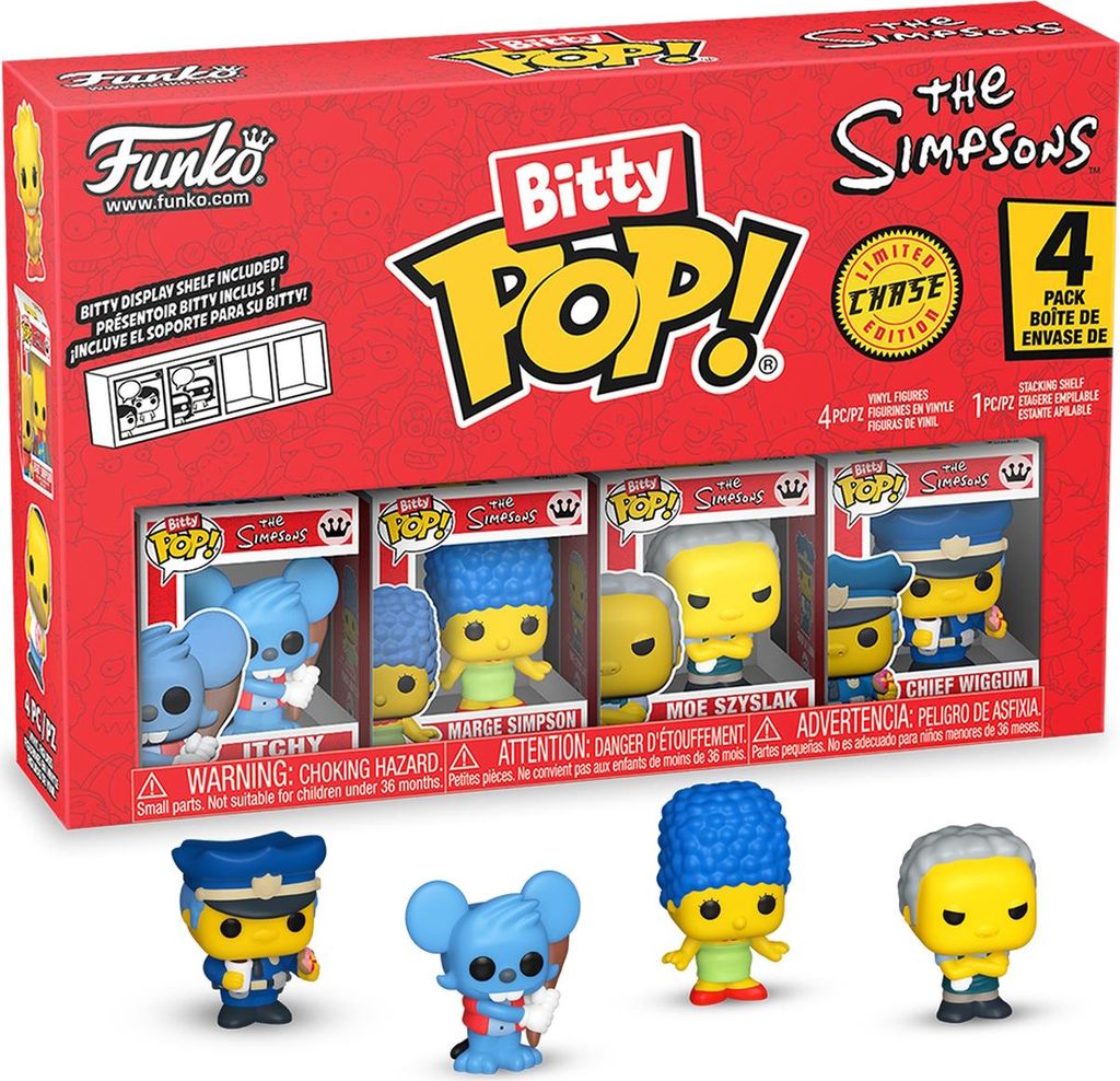 The Simpsons - Itchy Marge Simpsons Moe Szyslak Chief Produktbild 