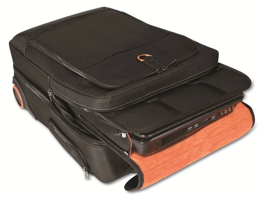 Sac Trolley Ordinateur 17,3 et 18,4 Pouces avec Compartiment Modulable Pro